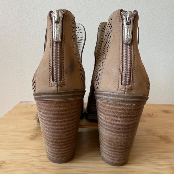 Vince Camuto Brown Ankle Booties - Picture 4 of 10